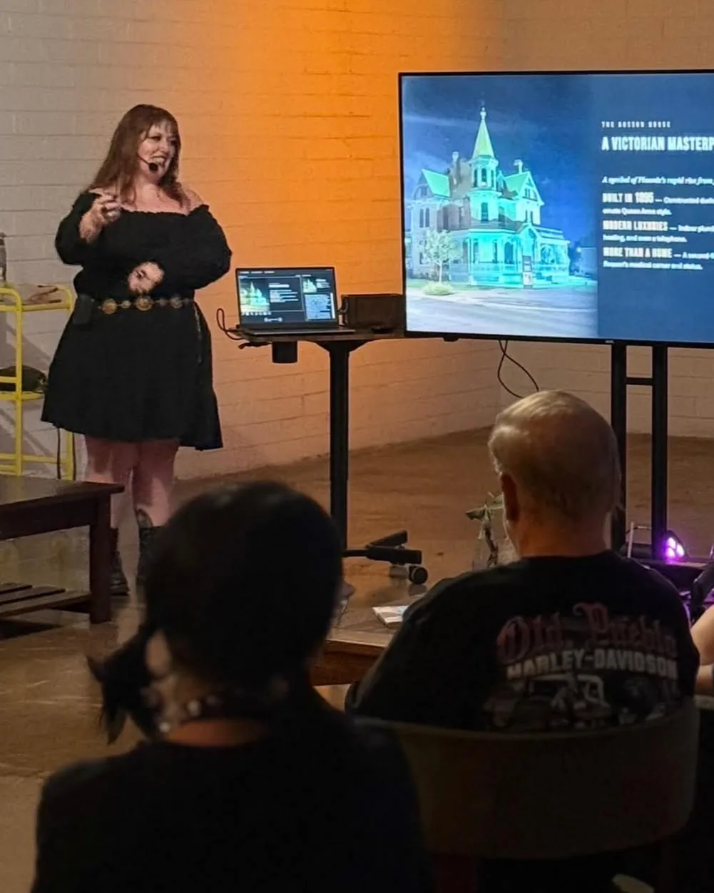 Ponente en la charla de café Haunted Historic Phoenix