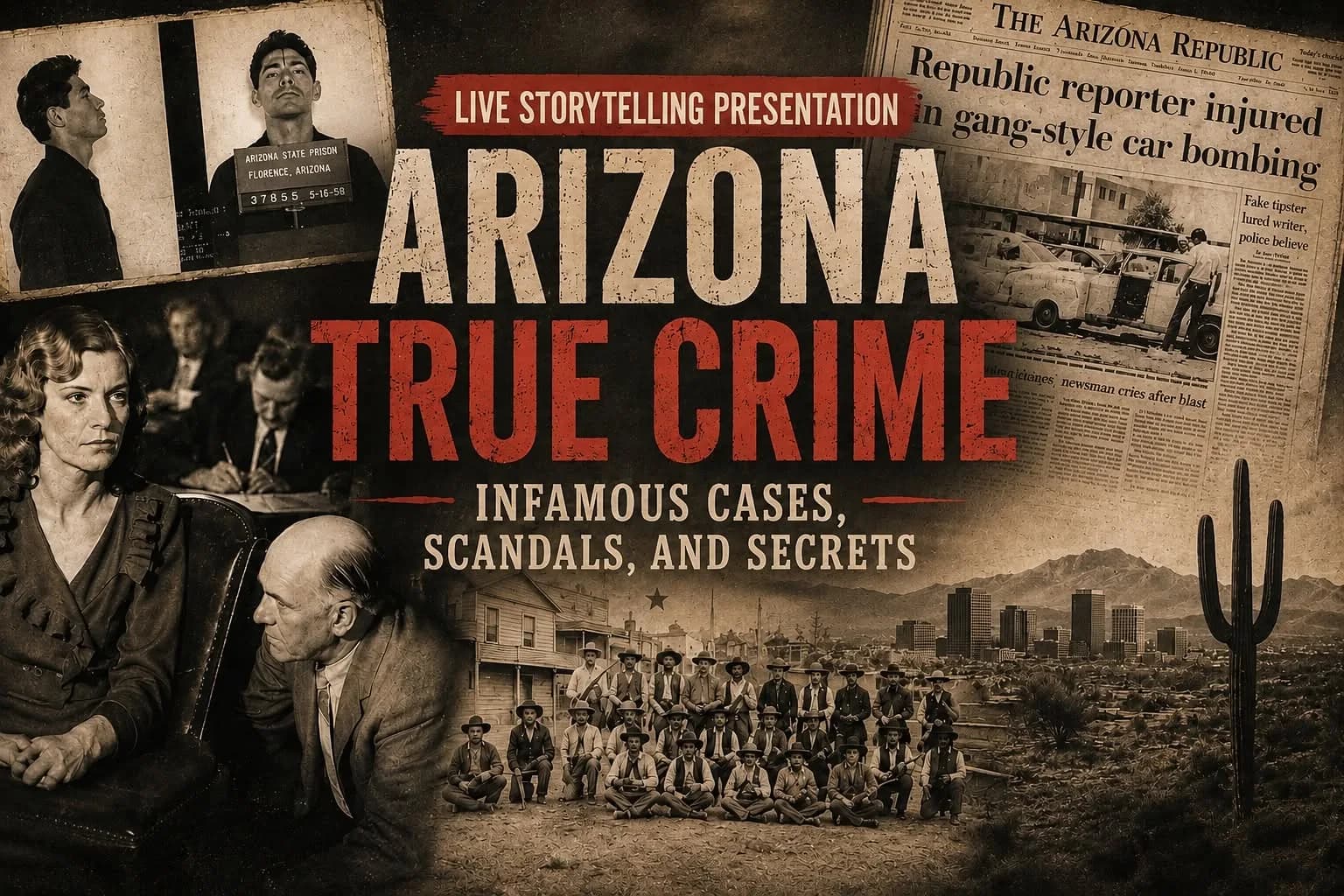 Arizona True Crime at the Police Museum event poster