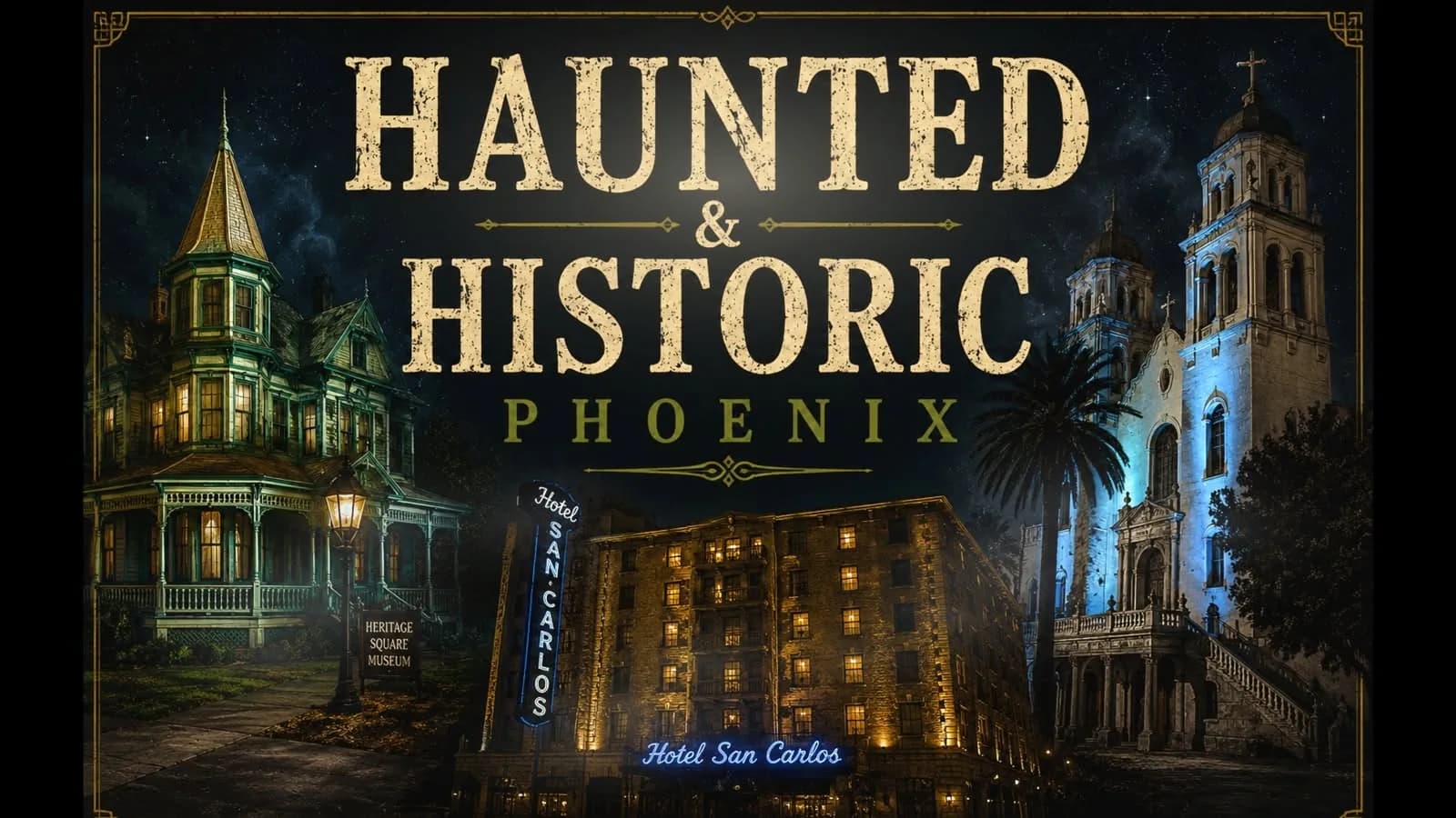 Cartel del evento Haunted Historic Phoenix