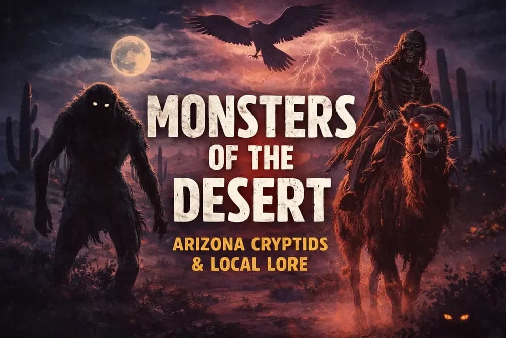 Cartel del evento Monstruos del Desierto