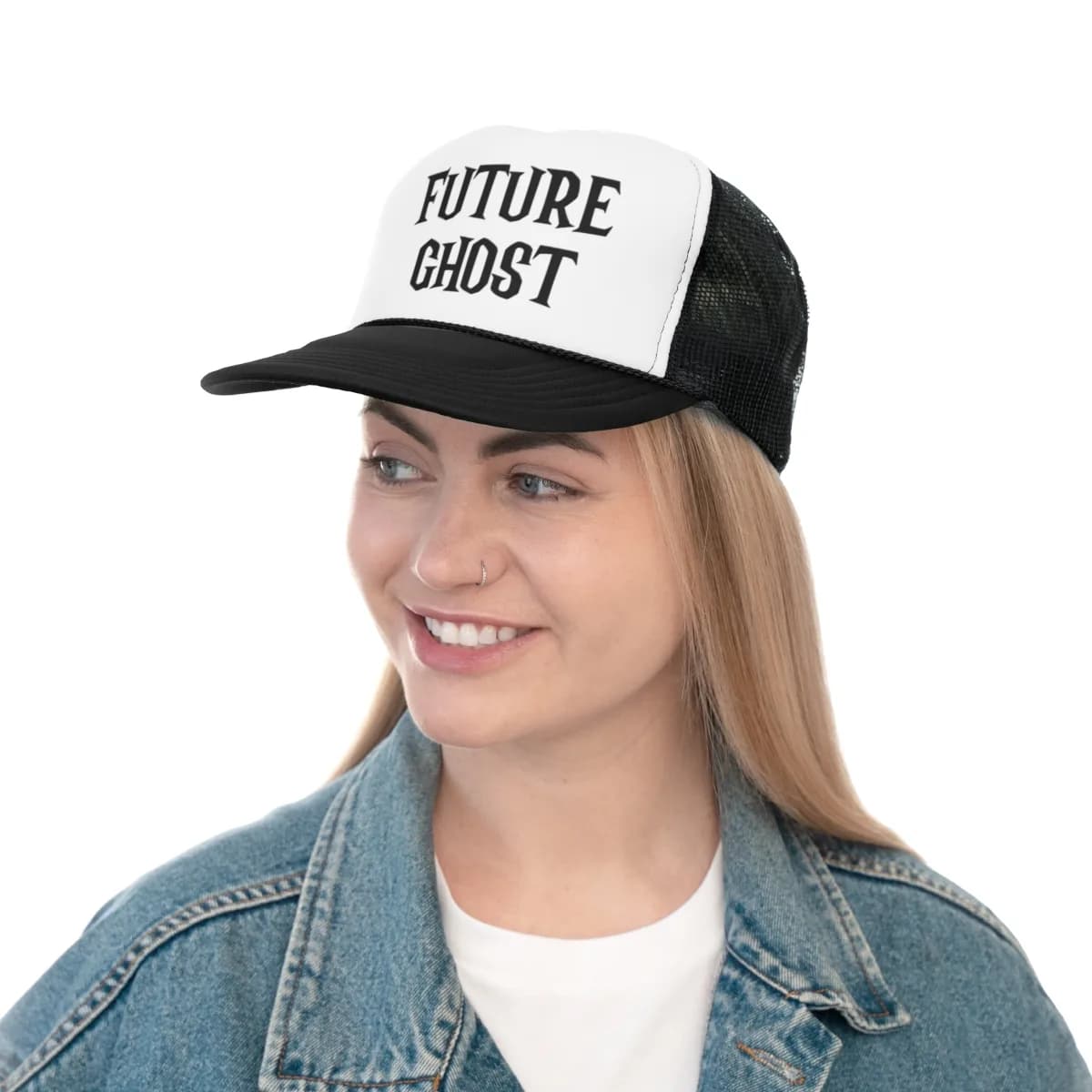 Future Ghost Trucker Caps